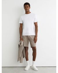 Reiss - Short - Taupe Brown Ascend Short Technical Drawstring Shorts, 36 - Lyst