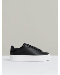 Reiss - Leather Low Top Trainers - Lyst