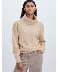 Madeleine Thompson - Wool-Cashmere Roll-Neck Jumper - Lyst
