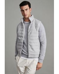 Reiss - William - Quilted Gilet - Lyst