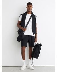 Reiss - Textured Drawstring Shorts - Lyst