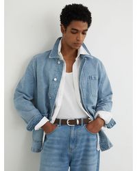 Reiss - Jonny Western Belt - Lyst