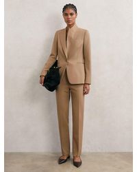 Reiss - Petite Wool-Blend Slim-Leg Suit Trousers - Lyst