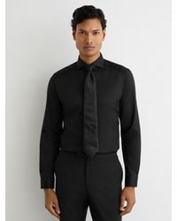 Reiss - Storm Cotton-Twill Two-Fold-Fit Shirt - Lyst