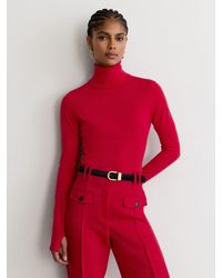 Reiss - Merino Wool Roll-Neck Jumper - Lyst