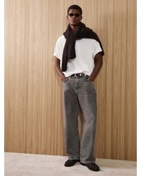 Reiss - Baggy-Fit Jeans - Lyst