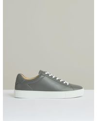 Reiss - Leather Low-Top Trainers - Lyst