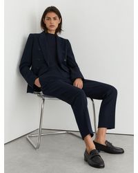 Reiss - Gabi - Navy Slim Fit Suit: Trousers - Lyst