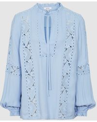 reiss dottie blouse