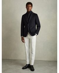 Reiss - Patch Blazer Plain - Lyst