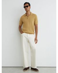 Reiss - Manor - Yellow Polo Shirt, S - Lyst