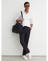 Reiss - R-Flex Cotton-Blend Stretch Jersey Shirt Slim-Fit - Lyst