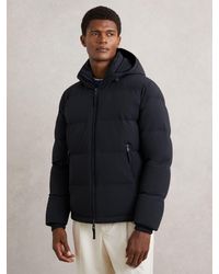 Reiss - Quilted Zip-Through Puffer Jacket - Lyst