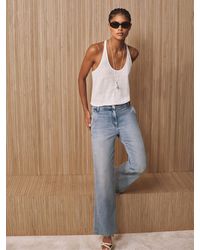 Reiss - Wide-Leg Jeans - Lyst