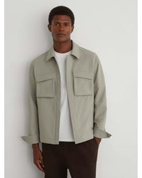 Reiss - Technical Twin-Pocket Overshirt - Lyst