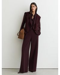 Reiss - Wide-Leg Suit Trousers - Lyst