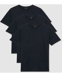 Reiss - Bless Pack Cotton-Jersey Crew-Neck T-Shirts - Lyst