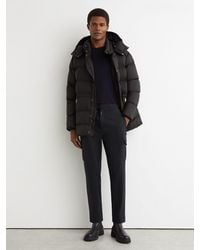 Reiss - Technical Drawstring Tapered Trousers - Lyst