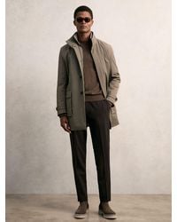 Reiss - Hybrid Removable-Gilet Overcoat - Lyst