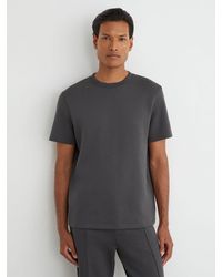 Reiss - Sueded Interlock Jersey Modern-Fit T-Shirt - Lyst