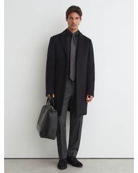 Reiss - Wool Side-Adjuster Classic-Fit Suit Trousers - Lyst