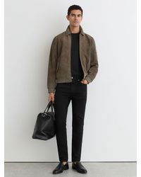 Reiss - Bleaker Jeans Cotton Plain - Lyst
