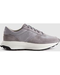 Unseen - Footwear Suede Trinity Stamp Trainers - Lyst