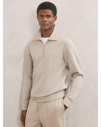 Reiss - Prince - Stone Polo Shirt, Xs - Lyst