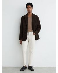 Reiss - Picton Jeans Cotton Plain - Lyst