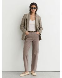 Reiss - Mid-Rise Straight-Leg Jeans - Lyst