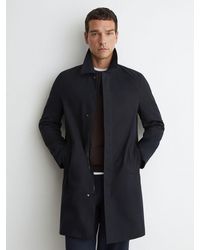 Reiss - Technical Long Zip-Through Jacket - Lyst