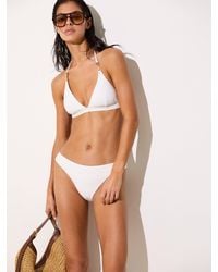 Reiss - Side Tie Bikini Bottoms - Lyst