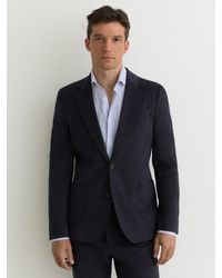 Reiss - Regent Brushed Twill Single-Breasted Blazer Tailored-Fit - Lyst