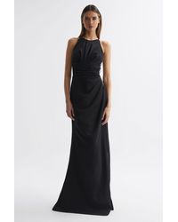 Halston - Sleeveless Embellished Maxi Dress - Lyst