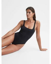 GOOD AMERICAN - Scuba Tank Square Neckline Bodysuit - Lyst