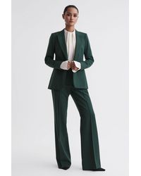 Reiss - Jade - Bottle Green Tailored Fit Single Breasted Suit Blazer - Lyst