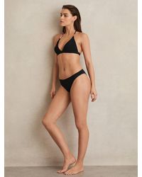 Reiss - High Cut Bikini Bottoms - Lyst