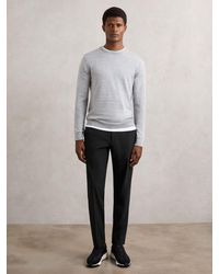 Reiss - Technical Stretch Relaxed Trousers - Lyst