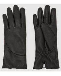 Reiss - Leather Gloves, S & M - Lyst