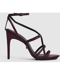 gianni bini martini clear strappy sandals