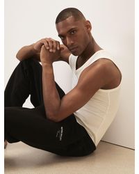 Reiss - Jeté - Washed Black | Royal Ballet Cuffed Joggers, L - Lyst