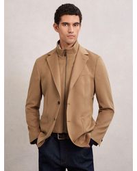 Reiss - Single-Breasted Blazer With Gilet Insert Tailored-Fit - Lyst