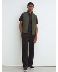 Reiss - Technical Padded Zip-Through Gilet - Lyst
