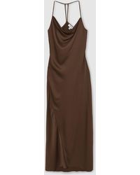 Reiss Maggie Occasion Slip Dress in White | Lyst