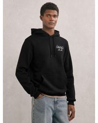 Les Deux - Cotton Graphic-Print Sweat Top - Lyst