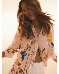 Reiss - X Nybg Floral Butterfly-Print Shirt - Lyst