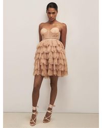 Reiss - Tillie - Pink | Royal Ballet Tulle Mini Dress, Us 0 - Lyst