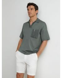 Reiss - Deck - White Drawstring Chinos Shorts, 38 - Lyst