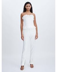 Acler - Slim-Fit Ankle-Zip Tailored Trousers - Lyst