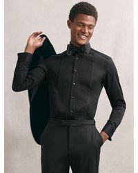 Reiss - Slim Fit Cotton Double-Cuff Dinner Shirt - Lyst